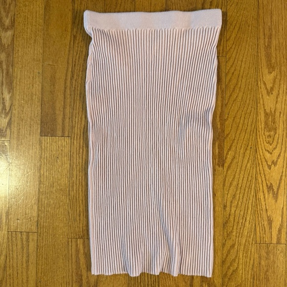 Simplee Pink Knit Top with Skirt Women’s size L - Picture 6 of 10